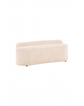 Sofa dwuosobowa Pocatello Biała Boucle 160cm