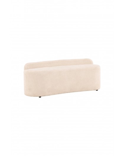 Sofa dwuosobowa Pocatello Biała Boucle 160cm