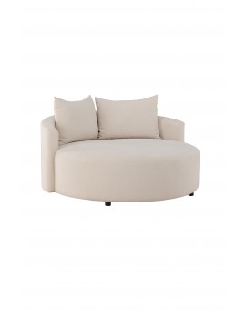Sofa Kelso okrągła 150cm beżowa
