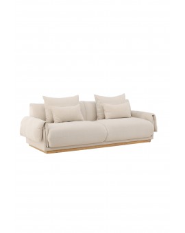 Sofa trzyosobowa Mollosund beżowa 237cm