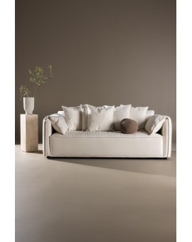 Sofa trzyosobowa Torekov biała 202cm