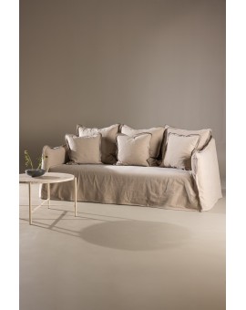 Sofa trzyosobowa Oskarshamn jasnobrązowa 210cm