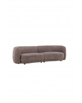 Sofa trzyosobowa Cielo brązowa boucle 268cm