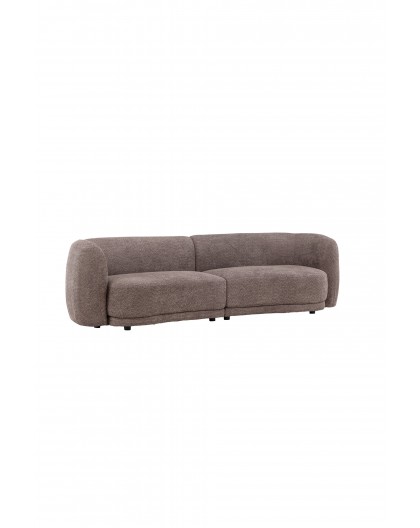 Sofa trzyosobowa Cielo brązowa boucle 268cm