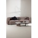 Sofa trzyosobowa Cielo brązowa boucle 268cm