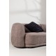 Sofa trzyosobowa Cielo brązowa boucle 268cm