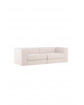 Sofa trzyosobowa Lumi Biała 238cm