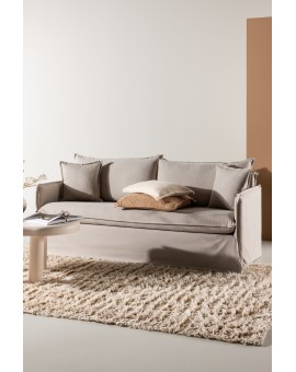 Sofa trzyosobowa Nova Brązowa 200cm