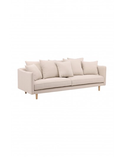 Sofa trzyosobowa Segelskaren beżowa 240cm