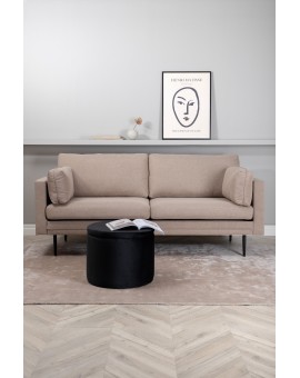 Sofa trzyosobowa Boom Brązowa 203cm