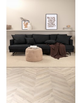 Sofa trzyosobowa Sofia Czarna 260cm