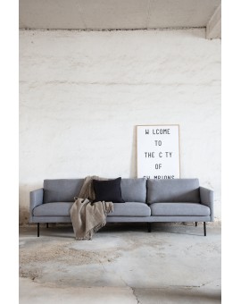 Sofa trzyosobowa Zoom szara 260cm