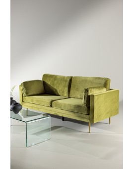 sofa trzyosobowa Boom limonkowa 203cm