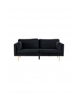 sofa trzyosobowa Boom czarna 203cm