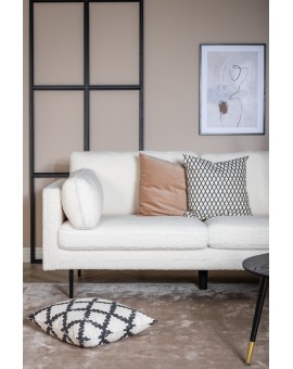 sofa trzyosobowa Boom biała 203cm