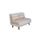 Sofa rozkładana Vicky beżowa 120cm