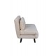 Sofa rozkładana Vicky beżowa 120cm