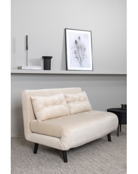 Sofa rozkładana Vicky beżowa 120cm