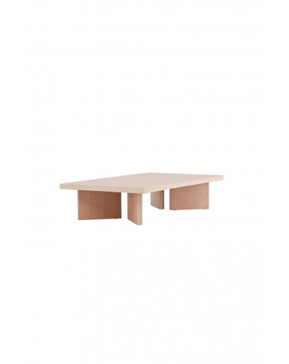 STOLIK KAWOWY BASSHOLMEN BIELONY 140X80CM