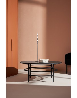 STOLIK KAWOWY COPENHAGEN CZARNY 100CM