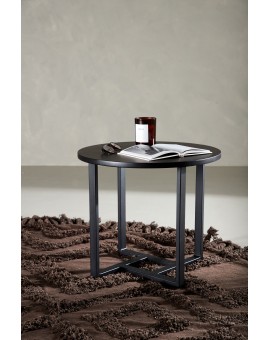 STOLIK KAWOWY LAWTON CZARNY 50CM