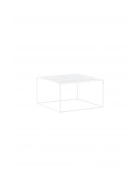 STOLIK KAWOWY NETZ BIAŁY 80X80CM
