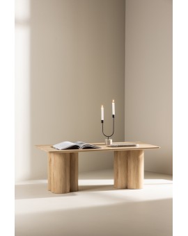 STOLIK KAWOWY OLIVIA 120X60 CM DĄB 