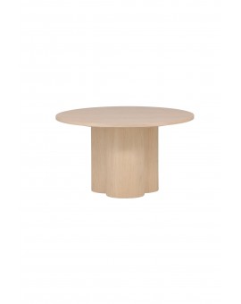 STOLIK KAWOWY OLIVIA 80 CM DĄB BIELONY 