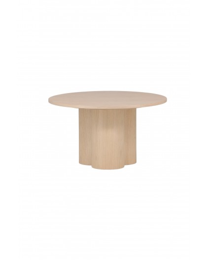 STOLIK KAWOWY OLIVIA 80 CM DĄB BIELONY 