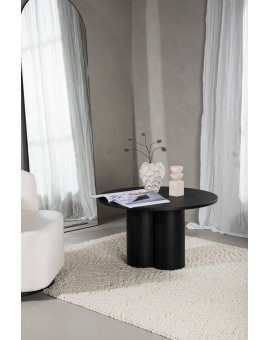 STOLIK KAWOWY OLIVIA CZARNY 80CM
