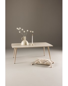 STOLIK KAWOWY PLAZA BIELONY 120X70CM