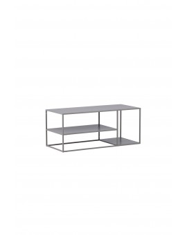  STOLIK KAWOWY STAAL 102X43CM JASNOSZARY