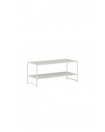STOLIK KAWOWY STAAL BIAŁY 102X43CM