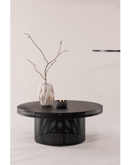  STOLIK KAWOWY WEST END X JOSEFIN LUSTIG CZARNY 100CM
