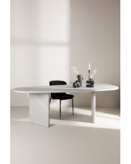 STÓŁ DO JADALNI GRÖNVIK 220X100 CM SZARY BETON