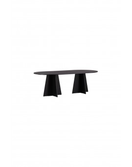 Stół do jadalni Bootcut Oval 230x115cm czarny