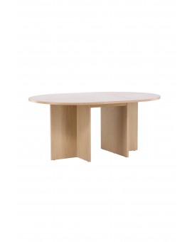 STÓŁ ROZKŁADANY  STRADA 120-170CM DĄB BIELONY