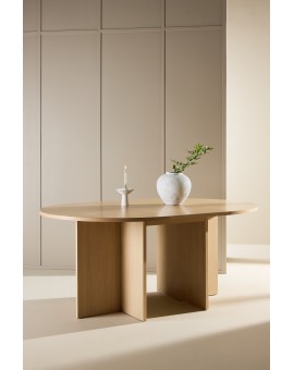 STÓŁ DO JADALNI STRADA ROZKŁADANY 120-170X120CM BIAŁY