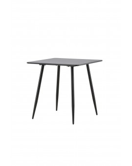 STÓŁ DO JADALNI POLAR 75X75 CM CZARNY