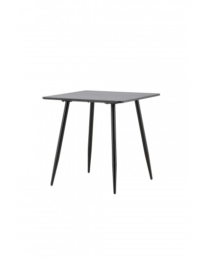 STÓŁ DO JADALNI POLAR 75X75 CM CZARNY