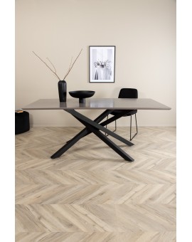 STÓŁ DO JADALNI PIAZZA 180X90CM CZARNY I