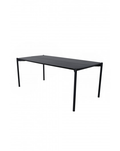 STÓŁ DO JADALNI PELLE 190X90CM CZARNY