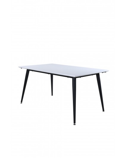 STÓŁ DO JADALNI JIMMY 150X90CM BIAŁY