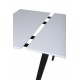 STÓŁ ROZKŁADANY JIMMY 150-240X90CM BIAŁY