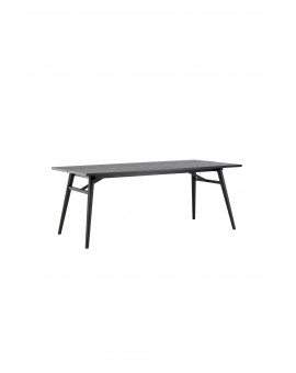 STÓŁ DO JADALNI SLEEK 190X95CM CZARNY