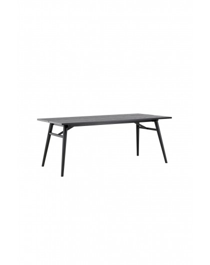 STÓŁ DO JADALNI SLEEK 190X95CM CZARNY