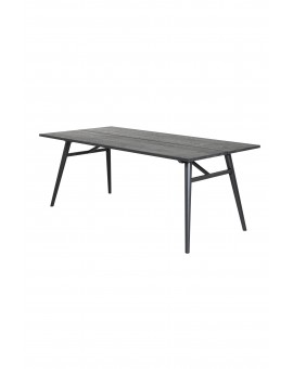 STÓŁ DO JADALNI SLEEK 190X95CM CZARNY