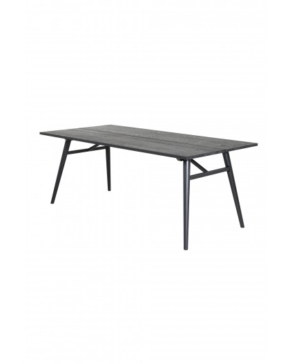 STÓŁ DO JADALNI SLEEK 190X95CM CZARNY