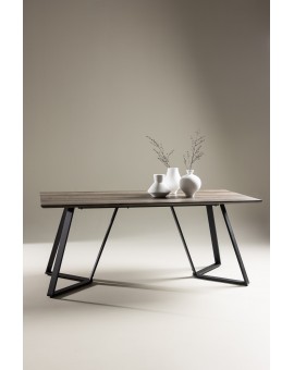 ST&Oacute;Ł DO JADALNI MARINA 180X90CM BRĄZOWY II