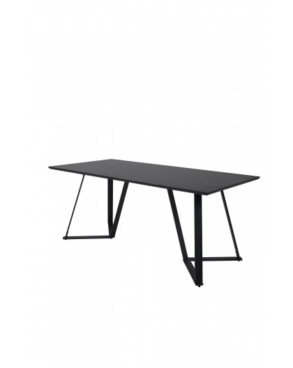 STÓŁ DO JADALNI MARINA 180X90CM CZARNY